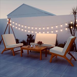 GO V-Shaped Outdoor Sofa Set
